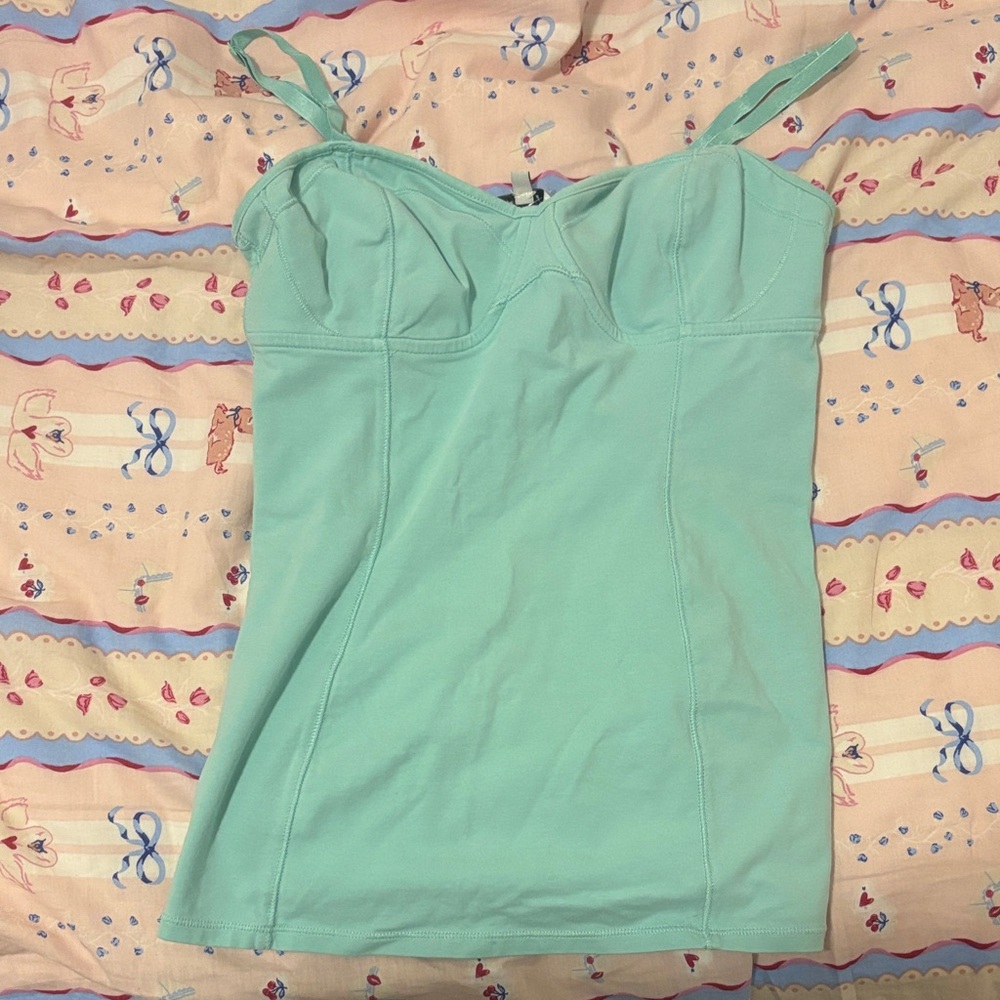 Talula Light Green Camisole Top